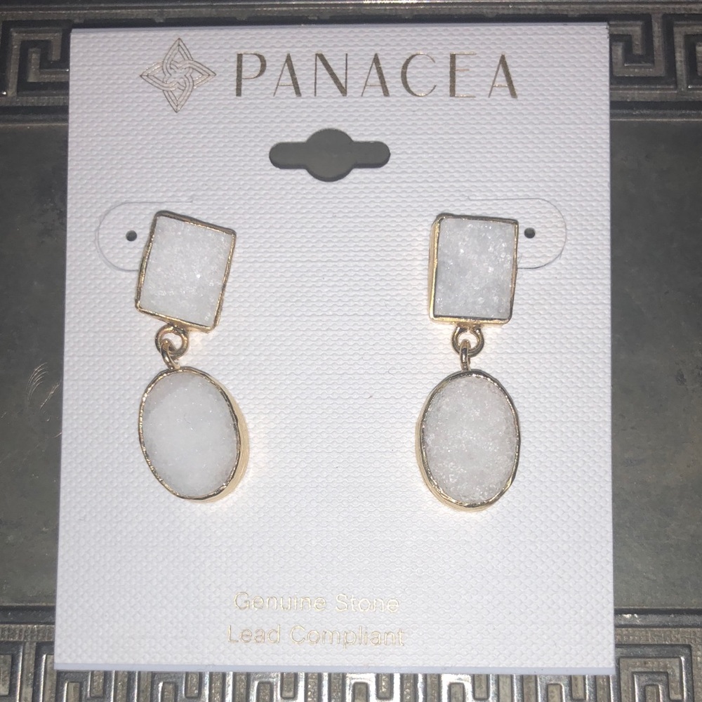 Gemstone earrings